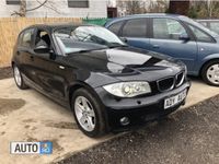 Second-hand BMW 120 163 CP (119 kW) 2006 Negru Hatchback