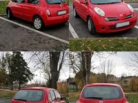 Second-hand Nissan Micra 59 CP (43 kW) 2007 Rosu Hatchback