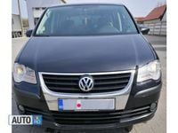Second-hand VW Touran 105 CP (77 kW) 2008 Negru metalizat Monovolum