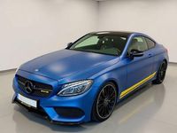 Second-hand Mercedes C200 AMG line 184 CP (135 kW) 2017 Culoarealbastru Coupe