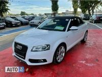 Second-hand Audi A3 Cabriolet S-Line 140 CP (102 kW) 2012 Alb Cabrio