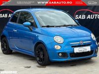 Second-hand Fiat 500C 105 CP (77 kW) 2014 Culoarealbastru Cabrio