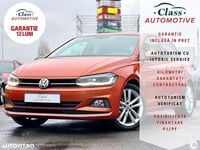 Second-hand VW Polo Style 95 CP (69 kW) 2018 Culoareportocaliu Hatchback