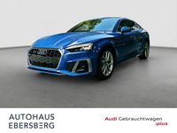 Second-hand Audi A5 Sportback S-Line 204 CP (150 kW) 2021 Albastru Hatchback
