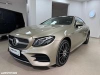 Second-hand Mercedes E400 Avantgarde 340 CP (250 kW) 2018 Culoaregalbeuriu Coupe