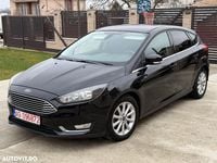 Second-hand Ford Focus Titanium 120 CP (88 kW) 2016 Culoarenegru Hatchback