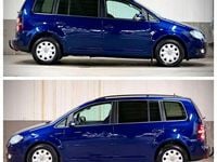 Second-hand VW Touran Trendline 140 CP (102 kW) 2009 Culoarealbastru Monovolum