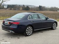 Second-hand Mercedes E220 Exclusive 194 CP (142 kW) 2021 Culoarealbastru Berlinǎ