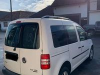 Second-hand VW Caddy 81 CP (59 kW) 2012 Alb Monovolum