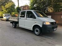 second-hand VW T5 DOKA fab. 2009, 6 locuri + lada, motor 1900 TDI