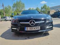 Second-hand Mercedes SLK200 184 CP (135 kW) 2014 Negru Cabrio