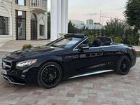 Second-hand Mercedes S63 AMG AMG 585 CP (430 kW) 2017 Culoarenegru Cabrio