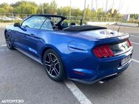 second-hand Ford Mustang Cabrio 2.3 EcoBoost 2018 Automat 290cp €38500
