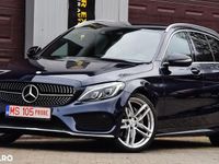 Second-hand Mercedes C220 AMG line 170 CP (125 kW) 2015 Culoarealbastru Break
