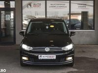 Second-hand VW Touran Comfortline 150 CP (110 kW) 2016 Negru Monovolum