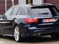 Second-hand Mercedes C220 AMG line 170 CP (125 kW) 2015 Culoarealbastru Break