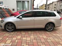 Second-hand VW Golf VII Highline 150 CP (110 kW) 2014 Culoareargint Break