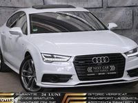 Second-hand Audi A7 S-line plus 320 CP (235 kW) 2016 Culoarealb Hatchback