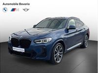 Second-hand BMW X4 Shadowline 286 CP (210 kW) 2022 Phytonic blue metallic metalizat SUV