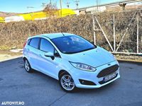 Second-hand Ford Fiesta Titanium 95 CP (69 kW) 2014 Culoarealb Hatchback