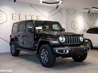 Second-hand Jeep Wrangler 272 CP (200 kW) 2024 Culoarenegru SUV