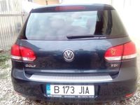 Second-hand VW Golf VI 105 CP (77 kW) 2011 Albastru Hatchback