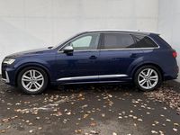 Second-hand Audi SQ7 435 CP (319 kW) 2020 Albastru inchis  metalic SUV