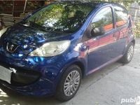 Second-hand Peugeot 107 68 CP (50 kW) 2007 Albastru Hatchback