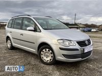 Second-hand VW Touran 105 CP (77 kW) 2007 Argintiu Monovolum