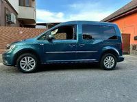 Second-hand VW Caddy 102 CP (75 kW) 2018 Verde Monovolum