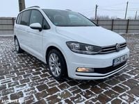 Second-hand VW Touran Comfortline 115 CP (84 kW) 2017 Culoarealb Monovolum