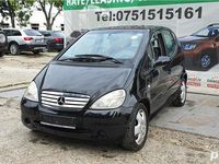 Second-hand Mercedes A140 80 CP (58 kW) 2001 Negru Hatchback