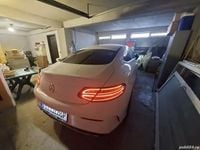 Second-hand Mercedes C300 AMG line 245 CP (180 kW) 2019 Alb Coupe