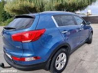 Second-hand Kia Sportage Attract 115 CP (84 kW) 2014 Culoarealbastru SUV