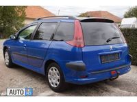 Second-hand Peugeot 206 86 CP (63 kW) 2003 Albastru Hatchback