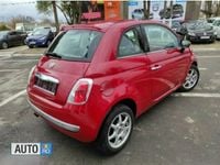 Second-hand Fiat 500 70 CP (51 kW) 2009 Rosu Hatchback