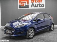 Second-hand Ford Fiesta Titanium 100 CP (73 kW) 2015 Culoarealbastru Hatchback