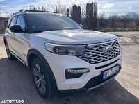 Second-hand Ford Explorer Hybrid Platinum 457 CP (336 kW) 2020 Culoarealb SUV