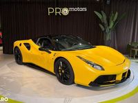 Second-hand Ferrari 488 670 CP (492 kW) 2018 Culoaregalbeuriu Cabrio