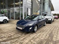 Second-hand Ford Focus 100 CP (73 kW) 2020 Culoarealbastru Hatchback
