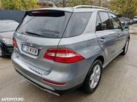 Second-hand Mercedes ML250 204 CP (150 kW) 2012 Culoareargint SUV