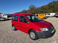 Second-hand VW Caddy 100 CP (73 kW) 2007 Roșu Monovolum