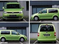 Second-hand VW Caddy 105 CP (77 kW) 2013 Culoareverde Monovolum