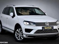 Second-hand VW Touareg 204 CP (150 kW) 2015 Culoarealb SUV