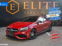 Second-hand Mercedes A200 AMG line 136 CP (100 kW) 2016 Culoarerosu Hatchback