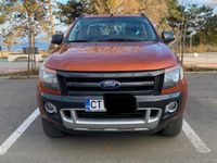 second-hand Ford Ranger 2016 portocaliu
