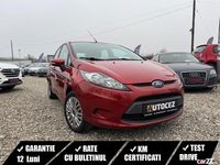 Second-hand Ford Fiesta 82 CP (60 kW) 2010 Roșu Berlinǎ
