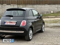 Second-hand Fiat 500 69 CP (50 kW) 2009 Negru Cabrio