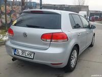 Second-hand VW Golf VI Trendline 105 CP (77 kW) 2010 Argintiu Hatchback