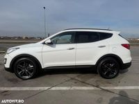 Second-hand Hyundai Santa Fe Premium 197 CP (144 kW) 2014 Culoarealb SUV